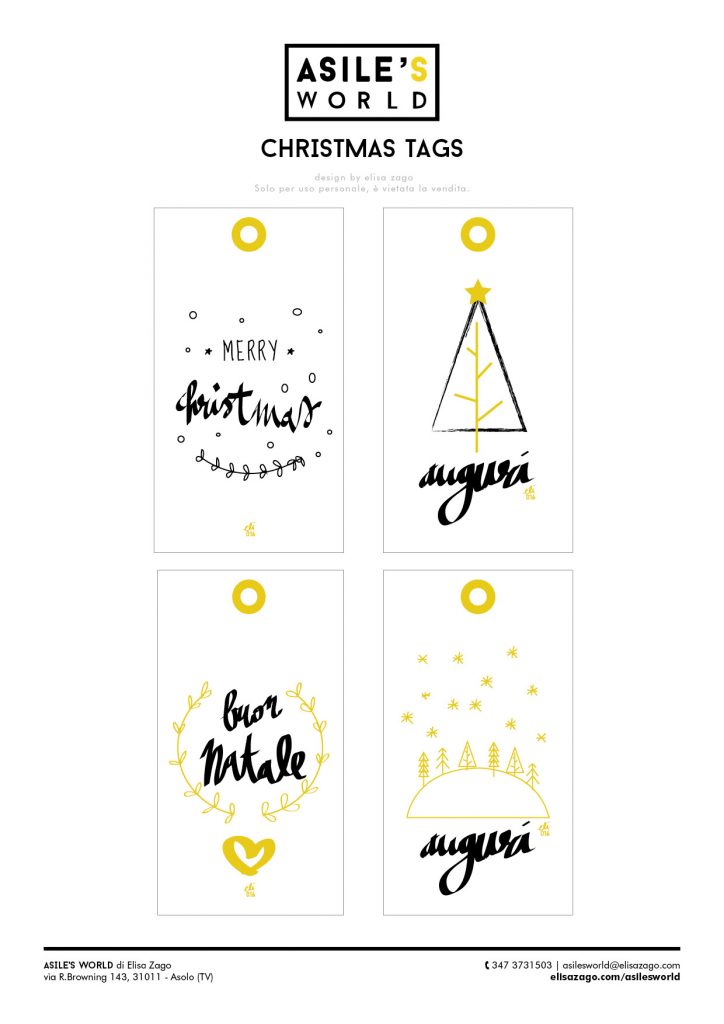 CHRISTMAS TAG