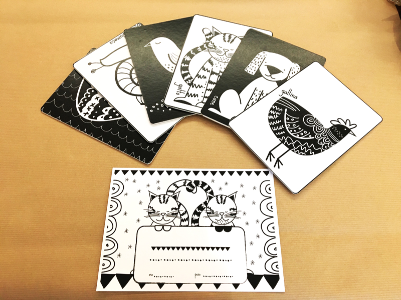 BABY CARD_BLACKANDWHITE_ELISAZAGO.COM