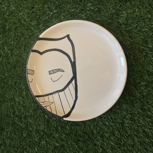 la faccia nel piatto