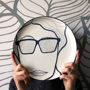 La faccia nel piatto • Karl Lagerfeld