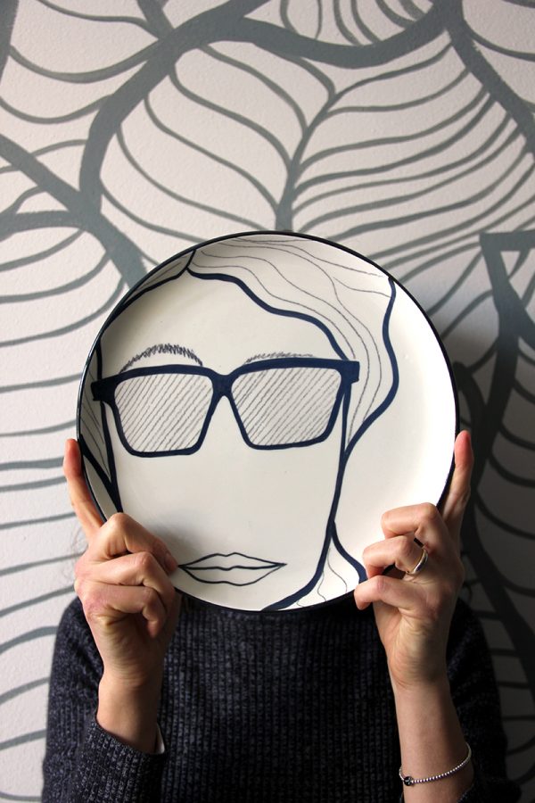 La faccia nel piatto • Karl Lagerfeld