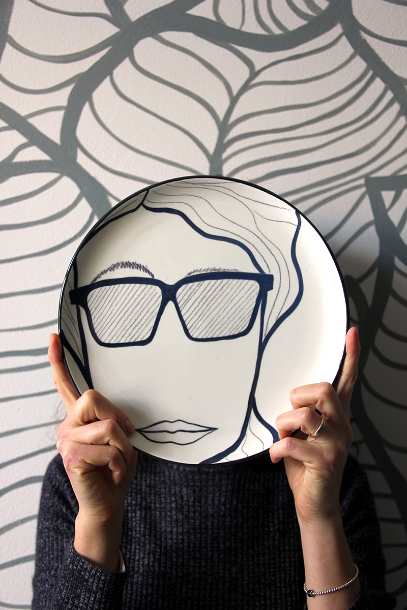 La faccia nel piatto • Karl Lagerfeld