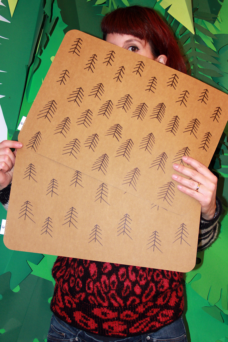 COPPIA TOVAGLIETTE ALBERI