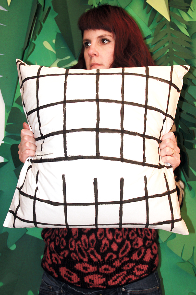 CUSCINO BULLDOG RETRO