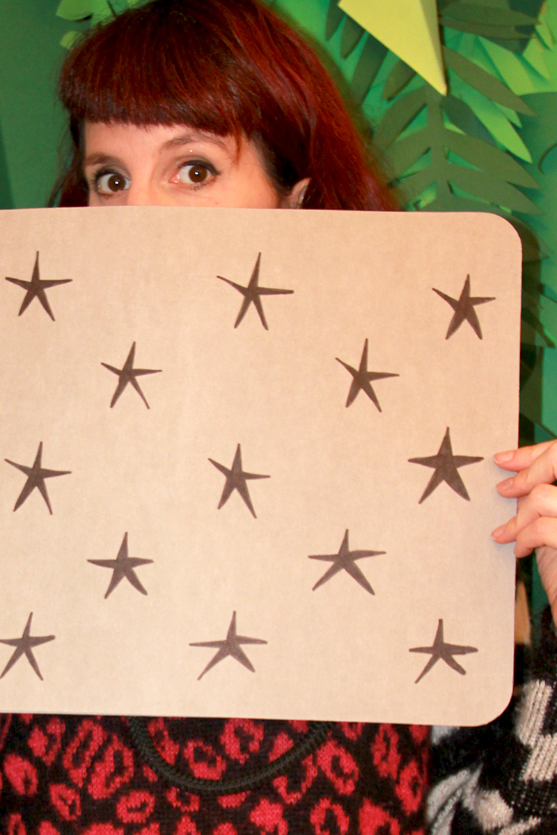 TOVAGLIETTA STELLE DETTAGLIO