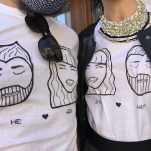 T-SHIRT "He/She LOVES her/him"
